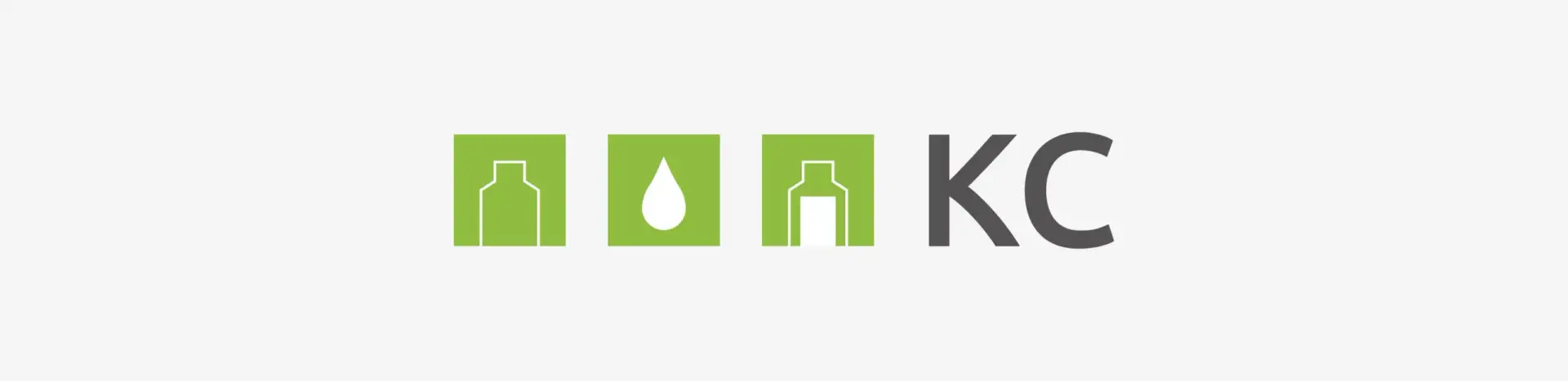 Logo des Unternehmens KC Abfüllservice – eingebunden in den Website-Relaunch durch die Design und IT Agentur aus Herford snutig.